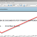¿Cómo saber si un documento PDF está firmado digitalmente?